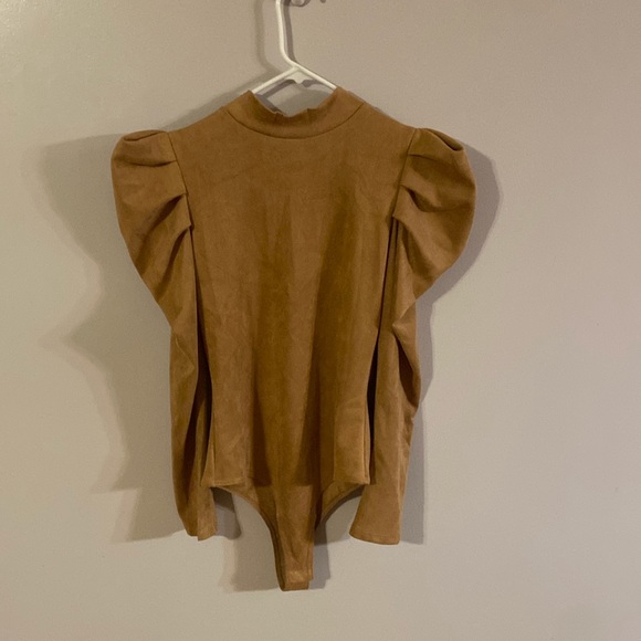 Julie’s Ivy and Leo mocha bodysuit - Picture 1 of 8